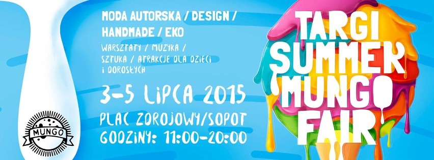 Summer Mungo Fair w Sopocie. Letnie targi mody, designu i rękodzieła na Placu Zdrojowym