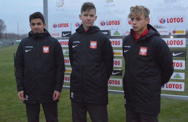 Jurek Tomal, Krzysztof Bąkowski oraz Filip Wilak zagrali w reprezentacji Polski U16