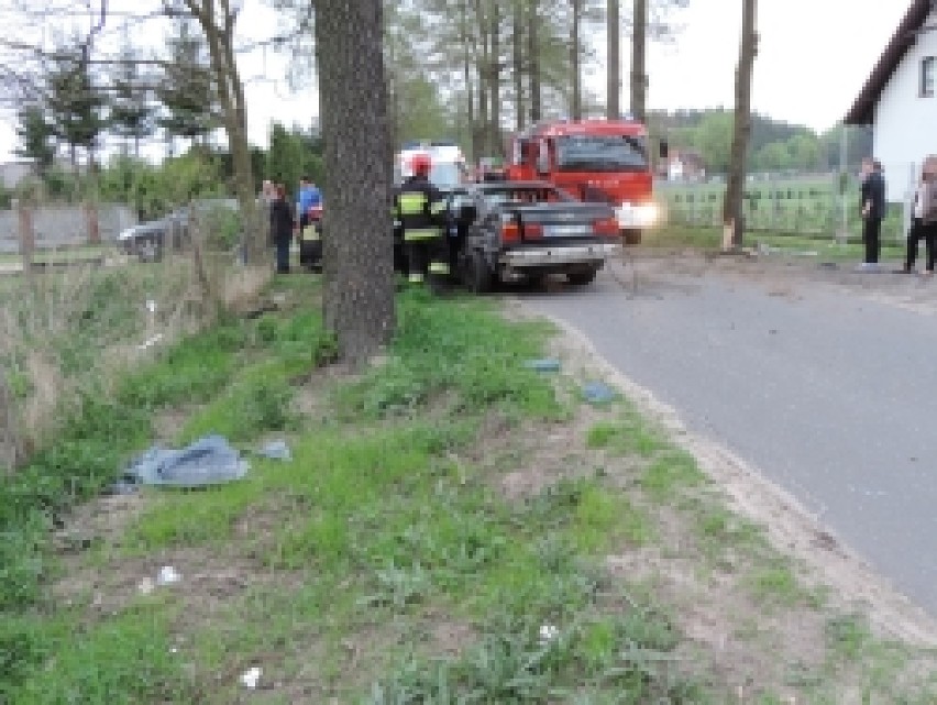 3 osoby ranne w wypadku w Przyłęku