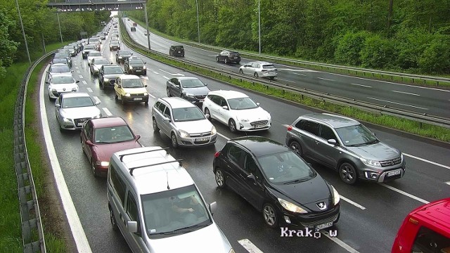 Korki w Krakowie i na obwodnicy (A4) Krakowa są dziś ogromnym problemem