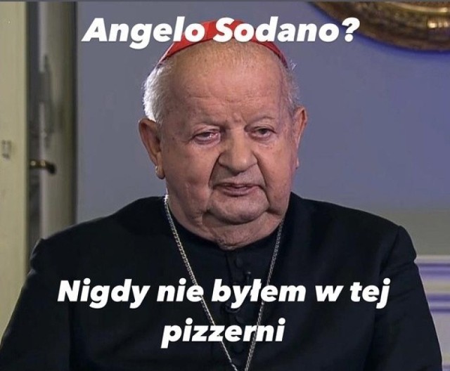 Memy z kardynałem Stanisławem Dziwiszem są hitem w internecie