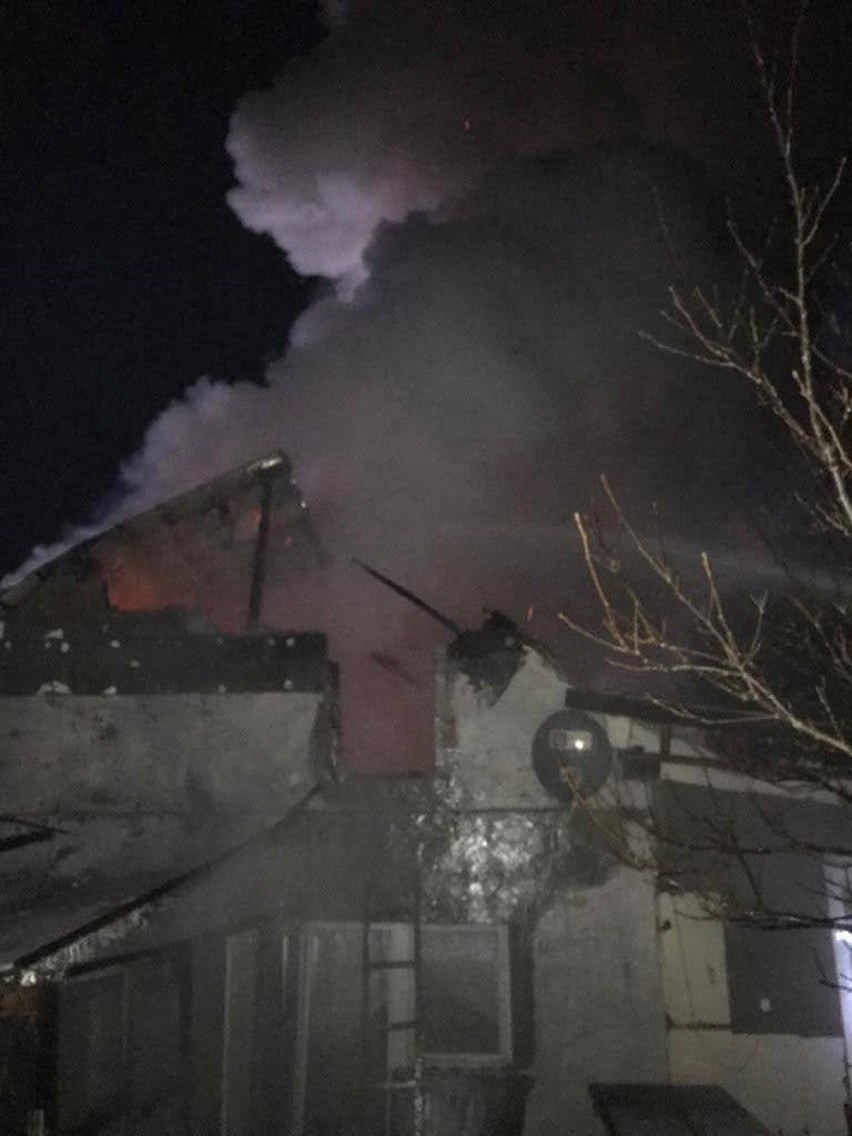 Tragiczny pożar w Staniszewie - nie żyje mężczyzna