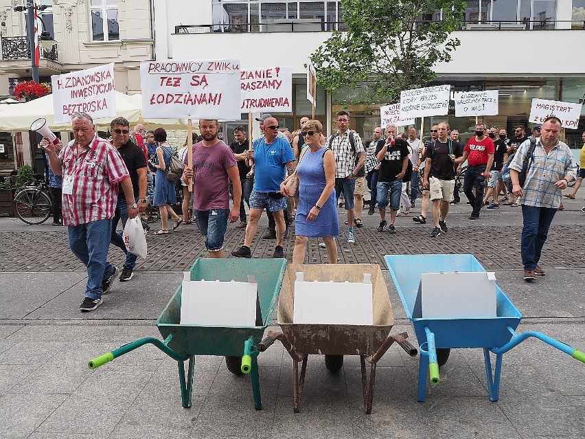 Związkowcy protestowali dwa tygodnie temu, a teraz przyszli...