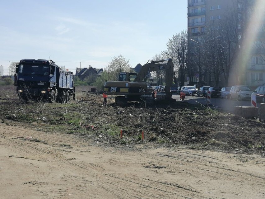 Rusza budowa parkingu na Dembińskiego. To inwestycja z Ostrowskiego Budżetu Obywatelskiego 2020