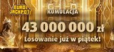 Eurojackpot wyniki 16.02.2018. Eurojackpot Lotto. Eurojackpot - losowanie na żywo 16 lutego 2018 - 43 mln zł [wyniki]