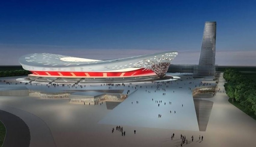 Stadion Miejski we Wrocławiu (dziś Tarczyński Arena Wrocław)...