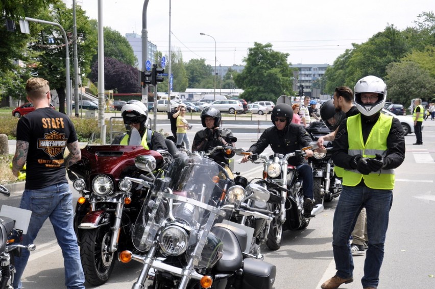 Motocykle Harley Davidson testowali na Krzykach [ZDJĘCIA, FILM]