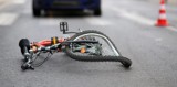 Potrącenie rowerzystki na rondzie Sulejowskim w Piotrkowie