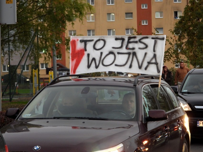 Tak wyglądał środowy protest w Międzyrzeczu. Kolejne dwa...