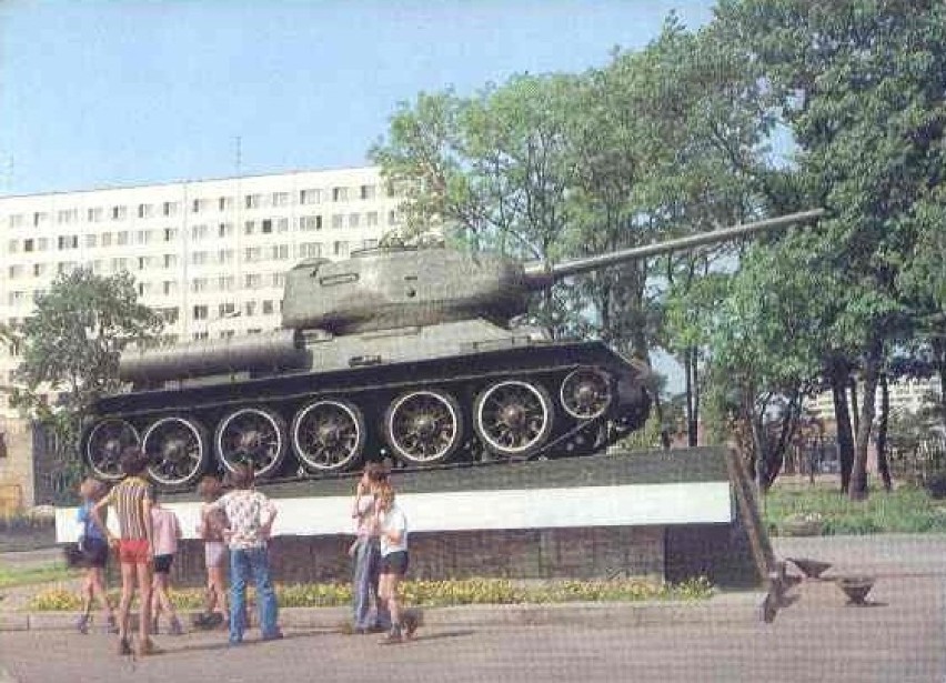 Czołg był symbolem PRL-u w Żorach