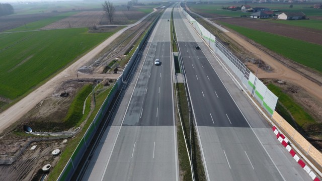 Autostrada A1 w Łódzkiem - odcinek Piotrków Trybunalski-Kamieńsk