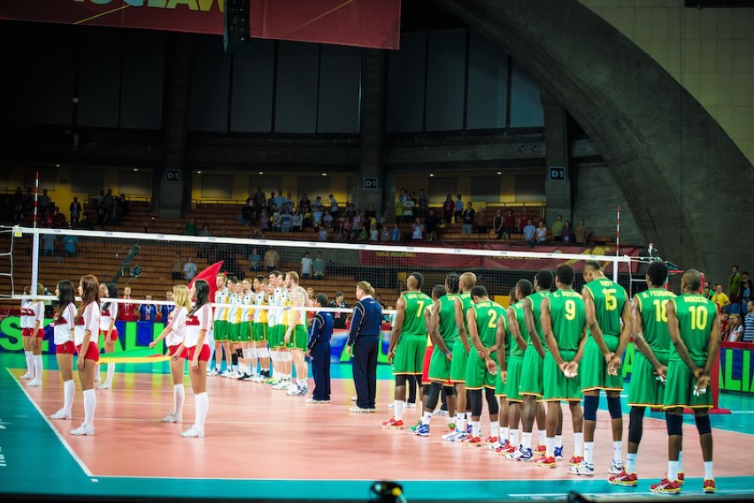 Mecz MŚ Siatkówki 2014 Kamerun - Australia