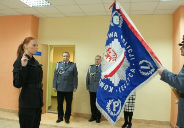 Nowa funkcjonariuszka łęczyckiej policji