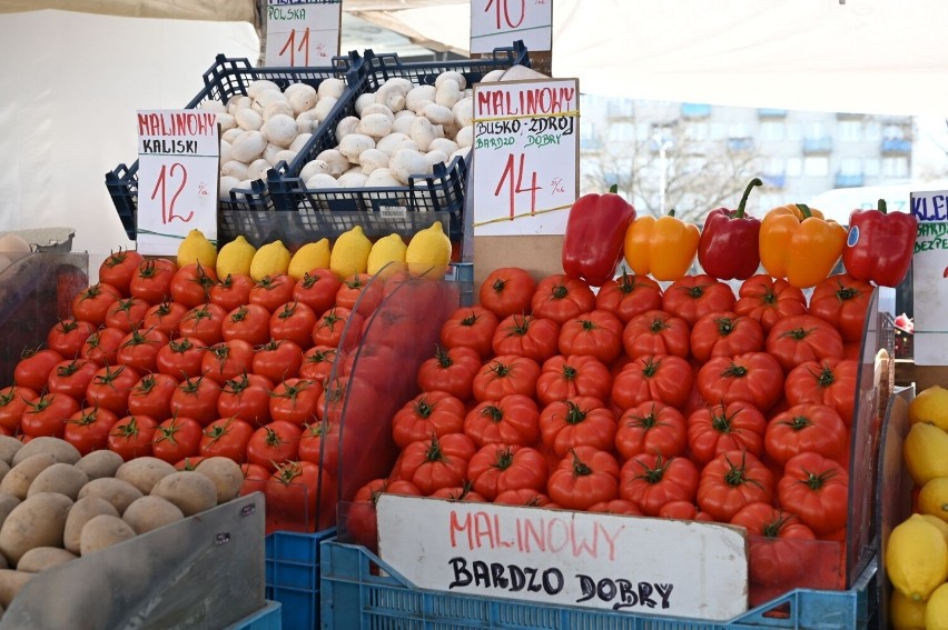 We wtorek, 14 marca, ceny warzyw na kieleckich bazarach...