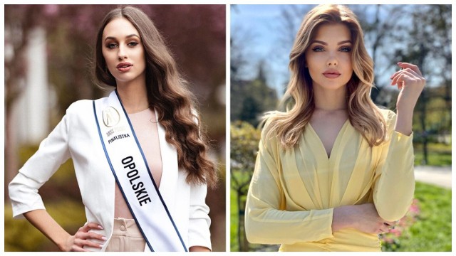 Dwie piękne Opolanki, kandydatki do tytułu Miss Polski 2023: Angelika Jurkowlaniec (z prawej) i Paulina Buława.