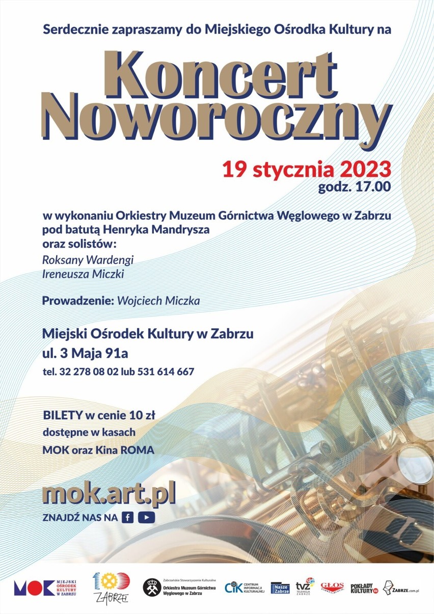 Koncert Noworoczny w Zabrzu - zagra Orkiestra Muzeum...