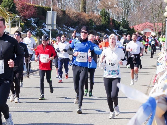 Pleszewianie biegli na półmaratonie w Poznaniu