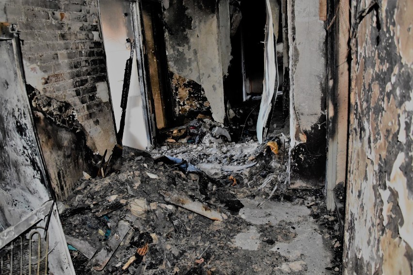 Jastrzębie-Zdrój: Tragiczny pożar w bloku przy Marusarzówny. Jedna osoba nie żyje