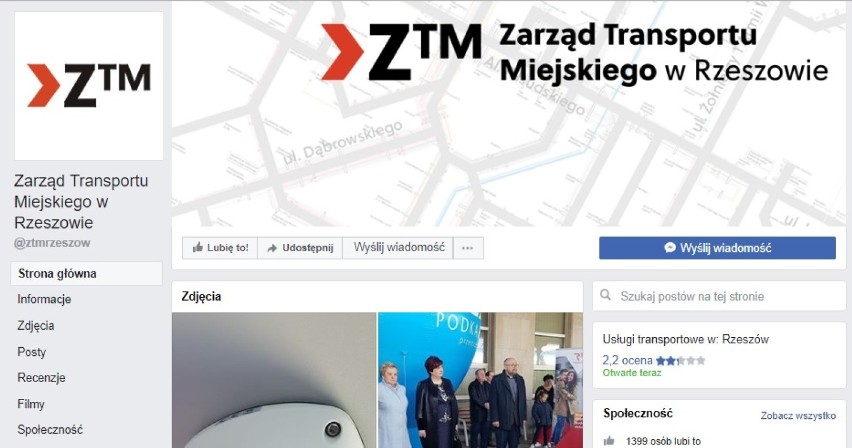 Zarząd Transportu Miejskiego w Rzeszowie

Liczba fanów:...