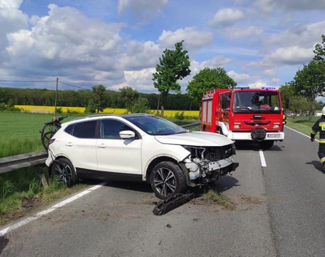 Wypadek we Frydrychowie. DK 46 Paczków-Nysa była zablokowana.