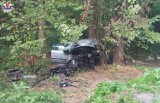 Tragiczny wypadek w powiecie tomaszowskim. Nie żyją dwie młode osoby