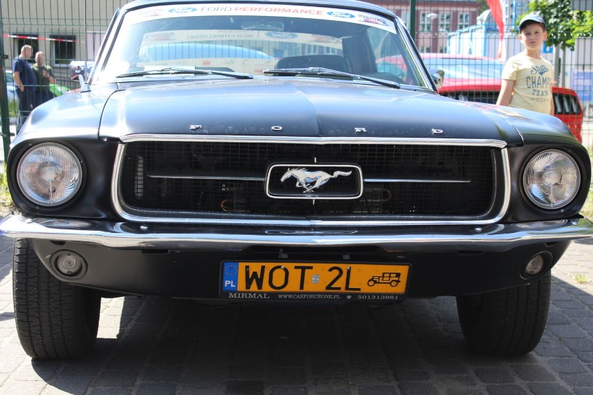 Zabrze: Mustangi zaparkowały przy Kopalni Guido [ZDJĘCIA]