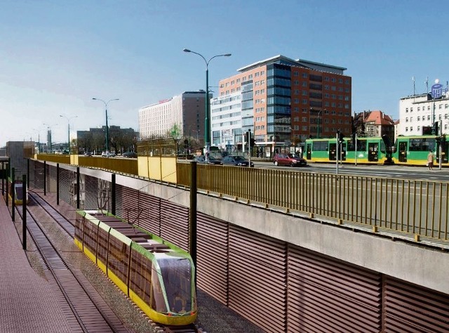 Wydłużenie trasy Poznańskiego Szybkiego Tramwaju do dworca kolejowego to jedna z ważniejszych inwestycji przed Euro