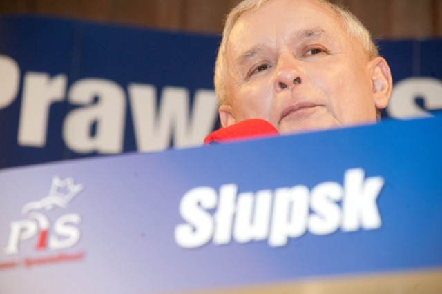 Kaczyński w Słupsku opowiedział się za powstaniem nowego województwa