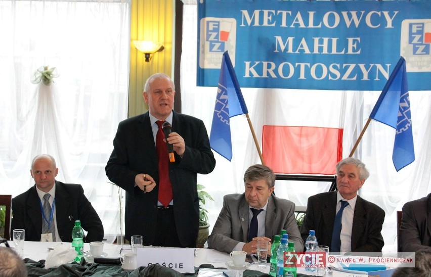 Zebranie sprawozdawczo-wyborcze Metalowców w Mahle Krotoszyn