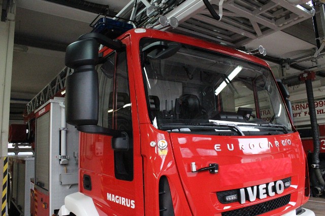 Do Łodzi trafił najnowocześniejszy wóz strażacki w Polsce