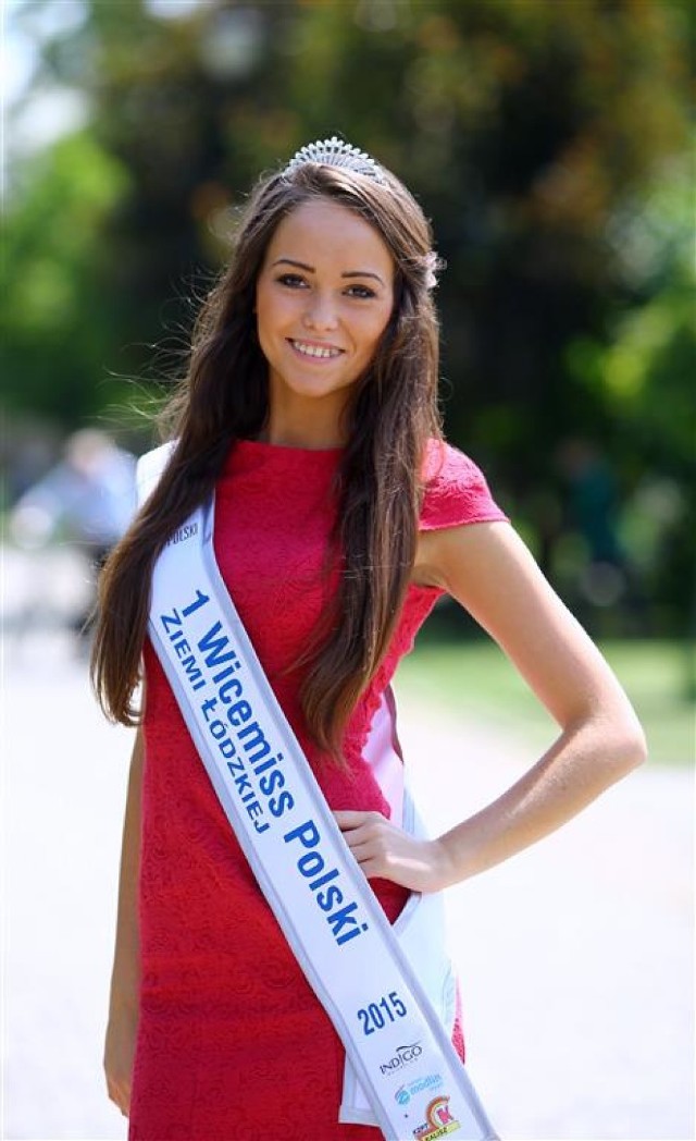 Aleksandra Adamczyk z Piotrkowa została I wicemiss Polski Ziemi Łódzkiej