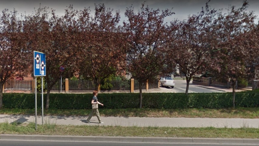 Google Street View w Pleszewie