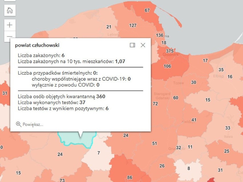 Koronawirus na Pomorzu 4.04.2021. 1273 nowe przypadki zachorowania na Covid-19 w województwie pomorskim. Zmarło 5 osób