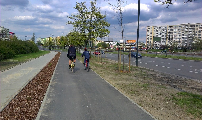 Trasy rowerowe, Warszawa. Na Pradze powstała nowa trasa dla...