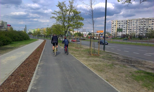 Trasy rowerowe, Warszawa. Na Pradze powstała nowa trasa dla rowerzystów