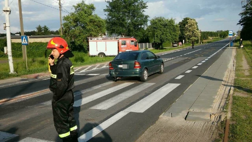 Wypadek na DK91 w Słowiku. Zderzenie dwóch samochodów przed...