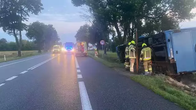 Wypadek autokaru Chromna. Działania trwają, więcej informacji wkrótce