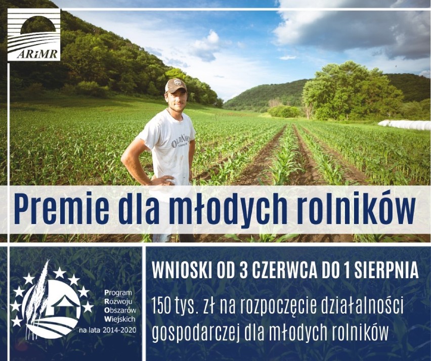 150 tys. złotych dla młodego rolnika z ARiMR. Wnioski już od 3 czerwca