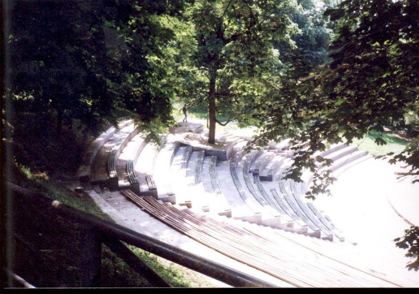 Amfiteatr w Krośnie Odrzańskim dawniej.