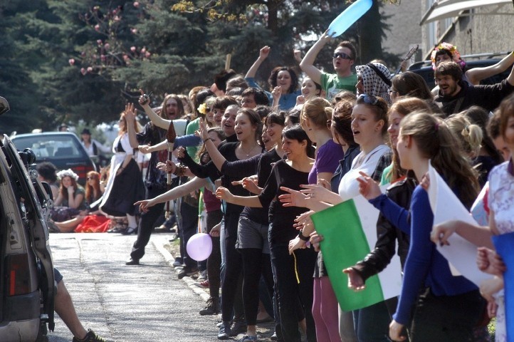 Lip-dub, czyli studenci promują UŚ w Cieszynie