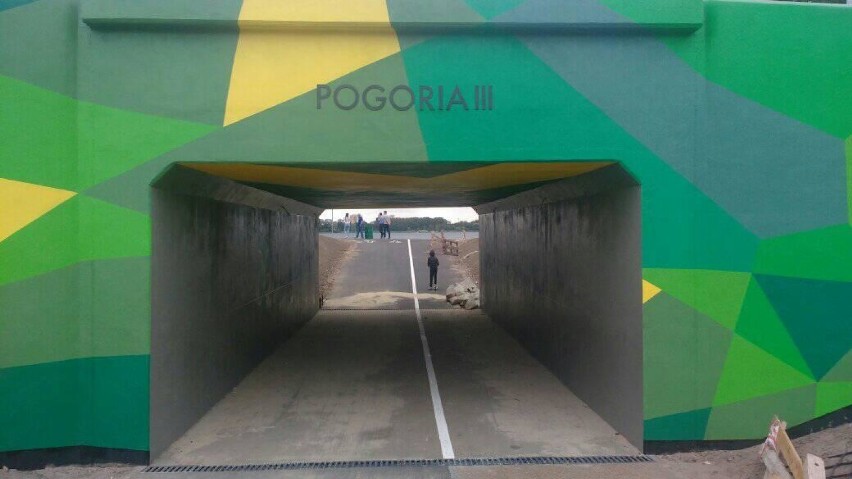 Pogoria III i IV: nowy tunel z usterką. Rolkarze wpadają w dziury. Trzeba to zmienić! ZDJĘCIA 