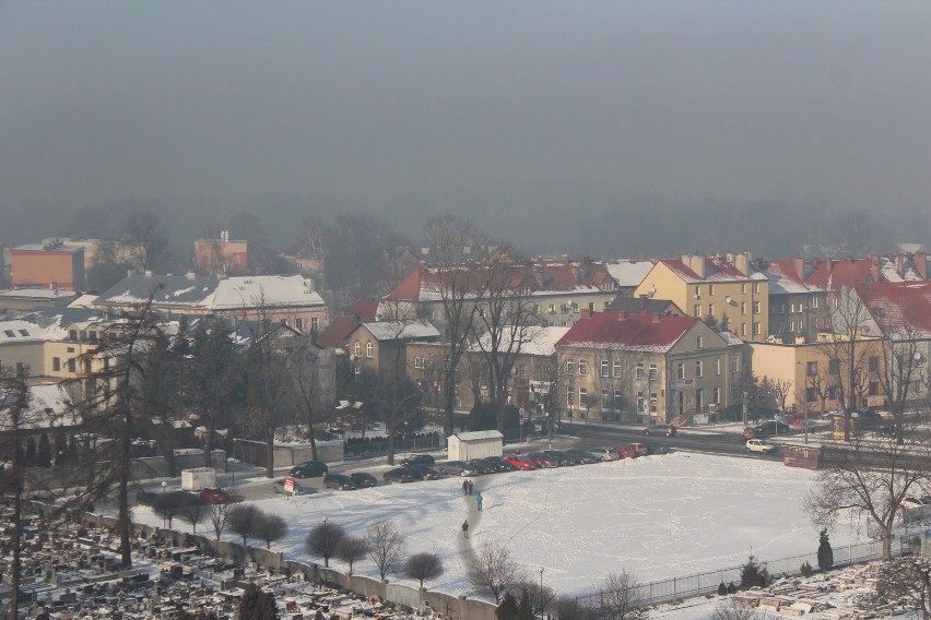 Atak smogu w Oświęcimiu [ZDJĘCIA]