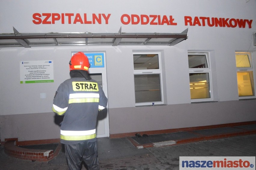 Pożar w Wojewódzkim Szpitalu Specjalistycznym we Włocławku