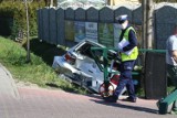 Wypadek w Nadolicach Wielkich. Bus wjechał w volkswagena, jedna osoba ranna [ZDJĘCIA]