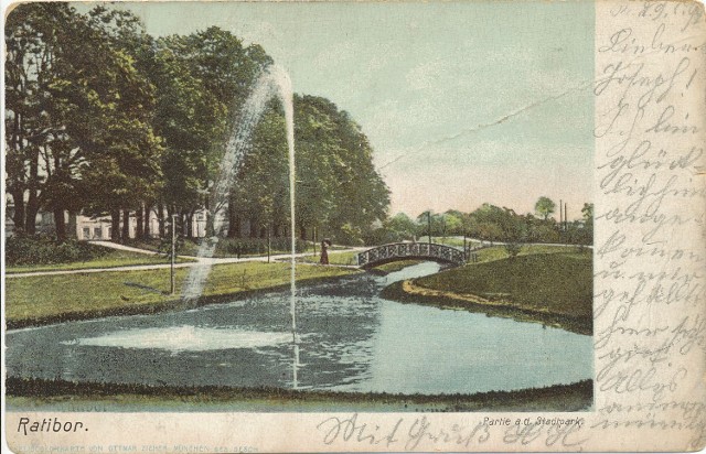 Stadtpark (Park Miejski) w Raciborzu