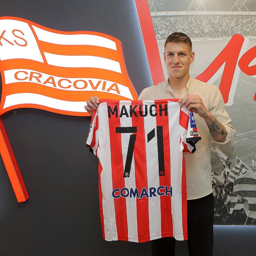 Patryk Makuch podpisał z Cracovią 4-letni kontrakt