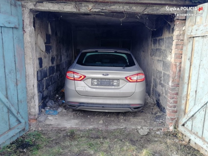 Skradzionego w Tarnowskich Górach forda, odnaleziono w bytomskim garażu
