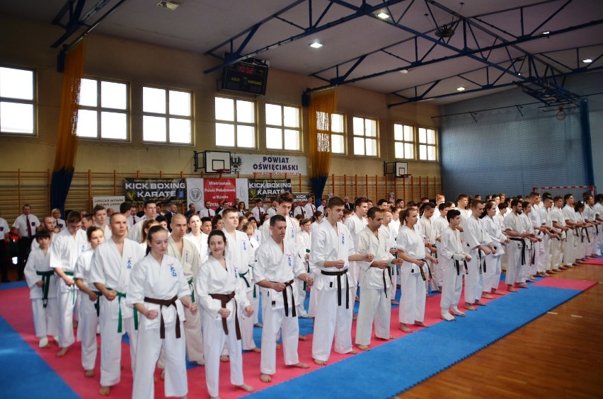 Mistrzostwa Polski Południowej w OYAMA Karate w Oświęcimiu [ZDJĘCIA]