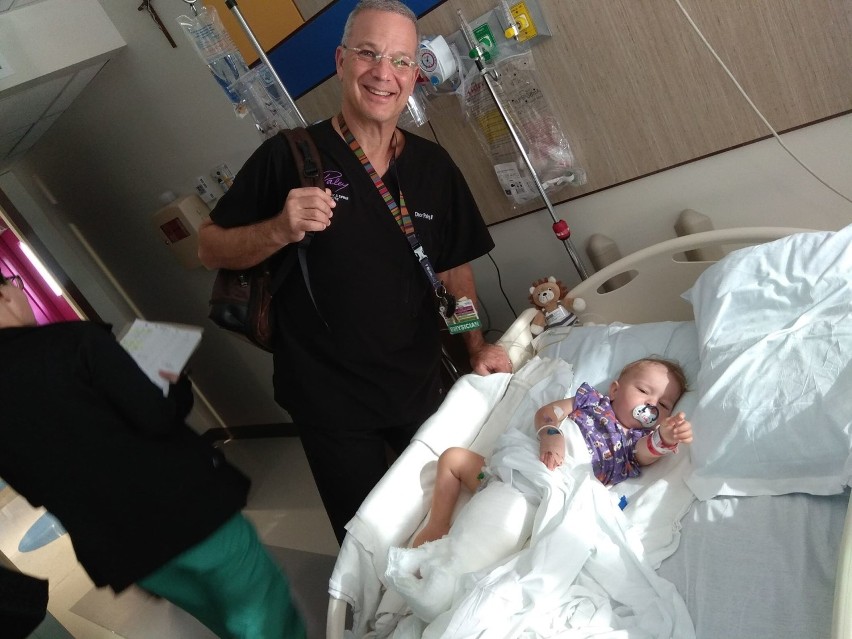 Wiadomości z USA: mały Lucek spod Chociwla już po operacji nóżki