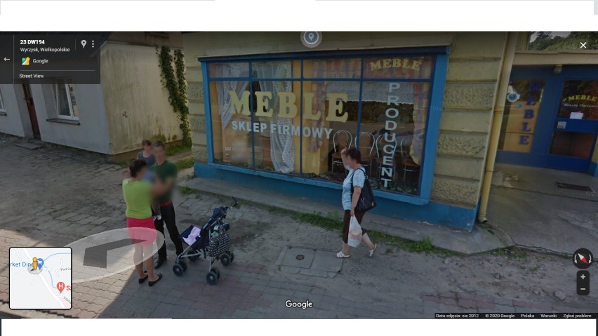 Wyrzysk. Jego ulice i mieszkańcy w Google Street View